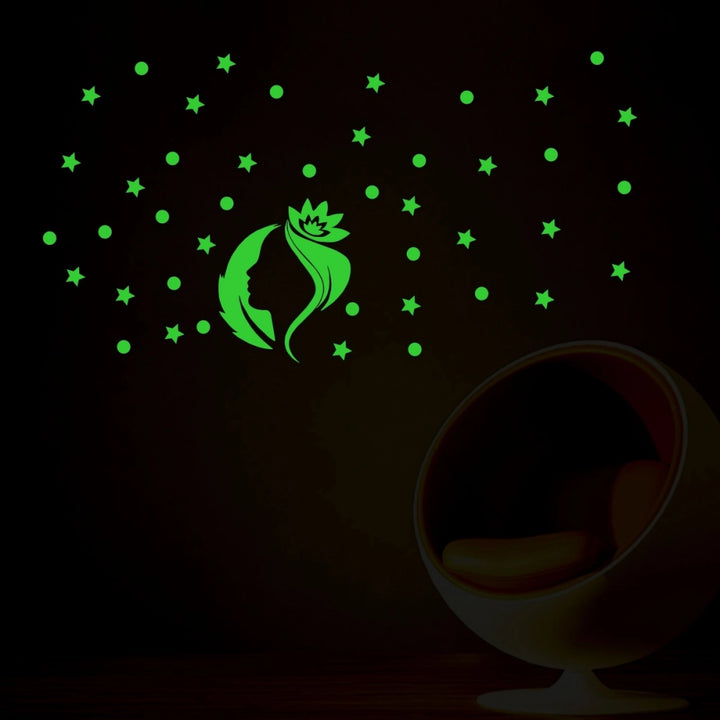 Generic Green Decorative Radium Wall Sticker