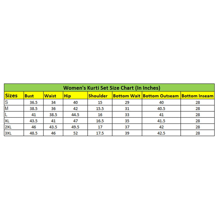 Generic Women's Georgette Embroidery 3-4th Sleeve V-Neck Kurti, Palazzo And Dupatta Set (Wine)