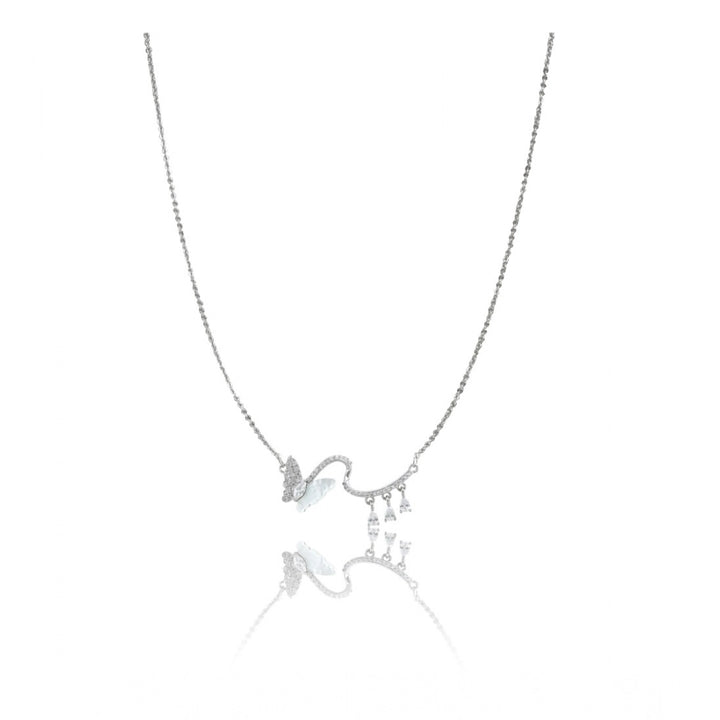 Generic Women's Stainless Steel Imported Stanless Steel Pendent Chain (Silver Plated)