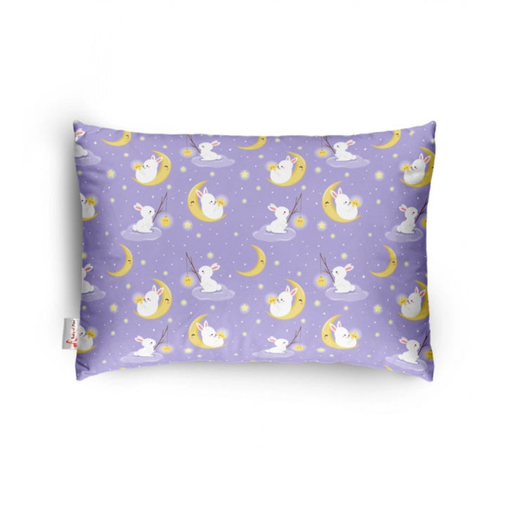 Generic Soft Plush Printed Baby Infant Pillow for Kids Age 1 To 5 Years (Purple)