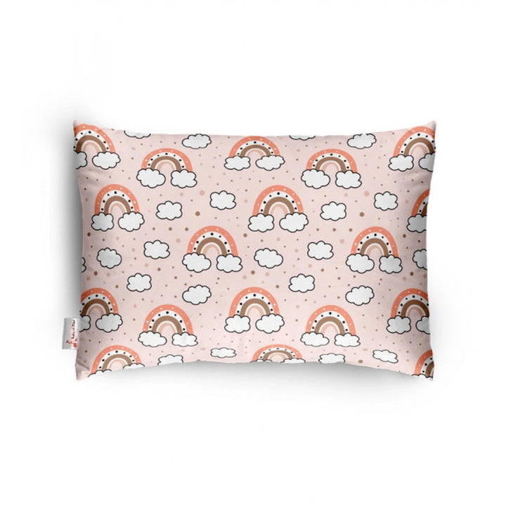 Generic Soft Plush Printed Baby Infant Pillow for Kids Age 1 To 5 Years (Peach)