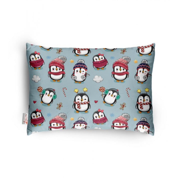 Generic Soft Plush Printed Baby Infant Pillow for Kids Age 1 To 5 Years (Grey)